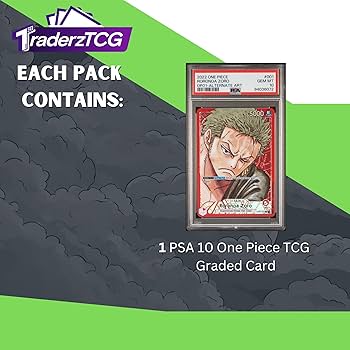 Amazon.com: One Piece TCG: Mystery Graded Card Collection